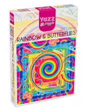 Пъзел Yazz Puzzle от 1023 части - Дъга и пеперуди -1