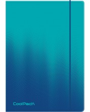 Папка с ластик Cool Pack - A4, Gradient Ocean -1
