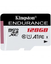 Карта памет Kingston - Endurance, 128GB, microSDHC, Class 10 -1