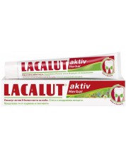 Lacalut Aktiv Паста за зъби Herbal, 75 ml
