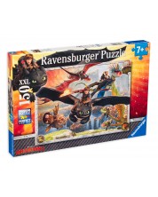 Пъзел Ravensburger от 150 XXL части - Как да си дресираш дракон