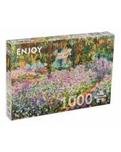 Пъзел Enjoy от 1000 части - Градината в Живерни -1