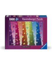 Пъзел Ravensburger от 1000 части - Цвят върху цветовете