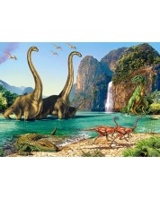 Пъзел Castorland от 60 части - Светът на динозаврите