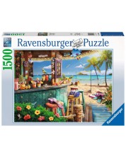 Пъзел Ravensburger от 1500 части - Плажен бар -1