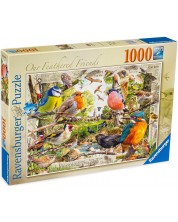 Пъзел Ravensburger от 1000 части - Рай за птички
