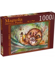 Пъзел Magnolia от 1000 части - Охлювче