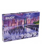 Пъзел Enjoy от 1000 части - Манхатън, Ню Йорк -1