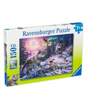 Пъзел Ravensburger от 150 XXL части - Вълци от севера -1