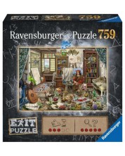 Пъзел-загадка Ravensburger от 759 части - Творческа стая -1