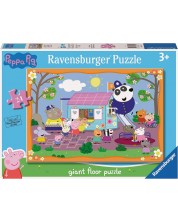 Пъзел за под Ravensburger от 24 части - Клубът за игра на Пепа и нейните приятели -1