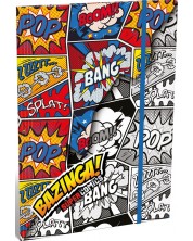 Папка с ластик А4 Lizzy Card - Supercomics Bazinga -1
