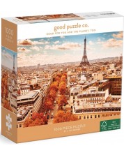 Пъзел Good Puzzle от 1000 части - Париж през пролетта -1