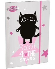 Папка с ластик Lizzy Card - Kit Tok Stars