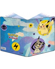 Папка за съхранение на карти Ultra Pro Pokemon TCG: Pikachu & Mimikyu 4-Pocket Portfolio -1