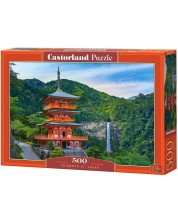 Пъзел Castorland от 500 части - Сейганто-джи, Япония -1