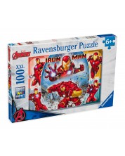 Пъзел Ravensburger от 100 XXL части - Железният човек