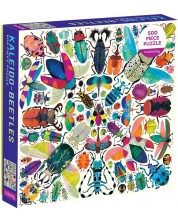 Пъзел Galison от 500 части - Цветни бръмбарчета