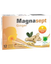 Magnasept, Ginger, 12 пастила, Magnalabs -1
