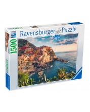 Пъзел Ravensburger от 1500 части - Чинкуе Терре, Италия -1