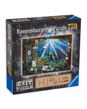 Пъзел-загадка Ravensburger от 759 части - Подводница