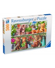 Пъзел Ravensburger от 500 части - Котета -1