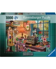 Пъзел Ravensburger от 1000 части - Шивашко ателие -1