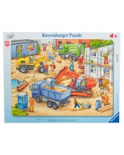 Пъзел Ravensburger от 40 части - Големи строителни машини -1