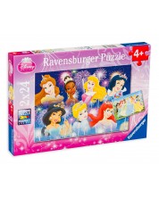 Пъзел Ravensburger от 2 x 24 части - Дисни Принцеси -1