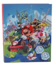 Папка класьор Jacob - Super Mario, Mariocart, A4 -1