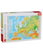 Пъзел Trefl от 1000 части - Картата на Европа -1