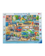 Пъзел Ravensburger от 24 части - Строителна площадка -1