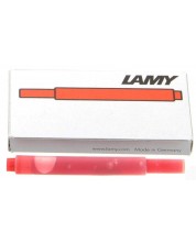 Комплект патрончета за писалка Lamy - Red Т10