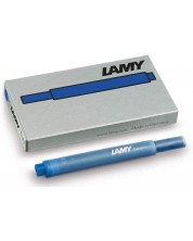 Комплект патрончета за писалка Lamy - Blue T10