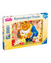 Пъзел Ravensburger от 100 XXL части - Красавицата и Звяра