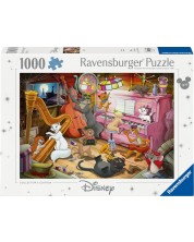 Пъзел Ravensburger от 1000 части - Аристокотки -1