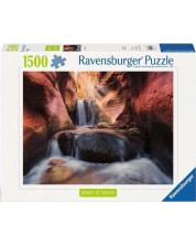 Пъзел Ravensburger от 1500 части - Водопадът в Червения каньон -1