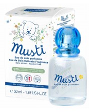Парфюмна вода за бебета и деца Mustela Musti - 50 ml -1