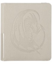 Папка за съхранение на карти Dragon Shield Card Codex - Ashen White (160 бр.) -1
