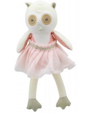 Парцалена кукла The Puppet Company - Бухал с рокля, 30 cm -1
