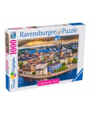 Пъзел Ravensburger от 1000 части - Стокхолм, Швеция