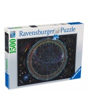 Пъзел Ravensburger от 1500 части - Карта на Вселената -1