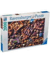 Пъзел Ravensburger от 2000 части - Шоколадов рай -1