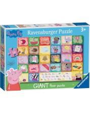 Пъзел за под Ravensburger от 24 части - Азбуката на Пепа Пиг -1