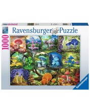 Пъзел Ravensburger от 1000 части - Красиви гъби