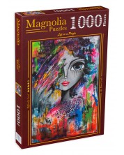 Пъзел Magnolia от 1000 части - Женска красота -1