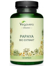 Papaya Bio Extrakt, 120 капсули, Vegavero