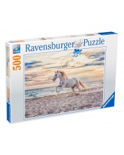 Пъзел Ravensburger от 500 части - Галопиращ кон -1