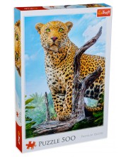 Пъзел Trefl от 500 части - Леопард