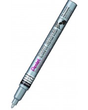 Перманентен маркер Pentel Paint MSP10 - 2.9 mm, сребрист